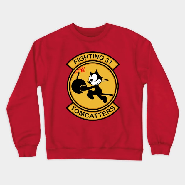 Tomcatters Fighting 31 Crewneck Sweatshirt by TCP